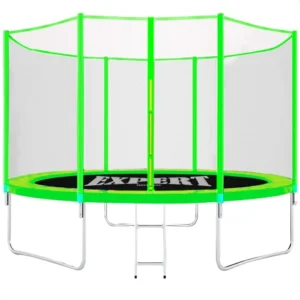 cama-elastica-grande-2-44-cobertor-red-escalera-verde Cama Elástica Grande 2.44 + Cobertor + Red + Escalera