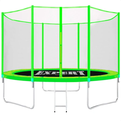 cama-elastica-grande-2-44-cobertor-red-escalera-verde Cama Elástica Grande 2.44 + Cobertor + Red + Escalera