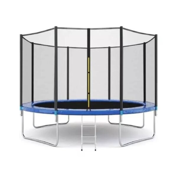 Cama Elastica Trampolin con escalera 2.45M + Lona negra con malla
