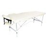 Camilla Portátil Profesional Lumax de Aluminio 185x60cm - Negra