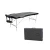 Camilla Portátil Profesional Lumax de Aluminio 185x60cm - Negra