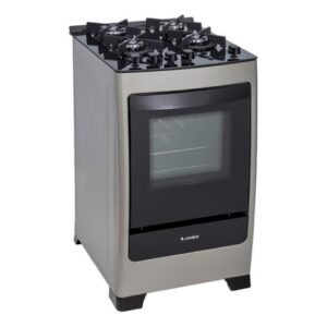 Cocina a gas James horno enlozado 4 hornallas Top Control - Gris