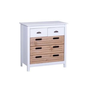 comoda-lumax-5-cajones-madera-y-blanco-comoda-lumax-5-cajones-madera-y-blanco.jpg Cómoda Lumax 5 cajones madera y blanco