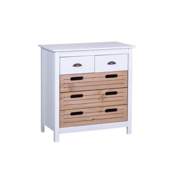 comoda-lumax-5-cajones-madera-y-blanco-comoda-lumax-5-cajones-madera-y-blanco.jpg Cómoda Lumax 5 cajones madera y blanco