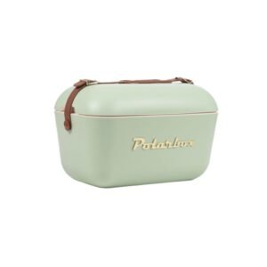 Conservadora Hielera Polarbox Vintage 12 Litros Con Asada - Gold Oliva