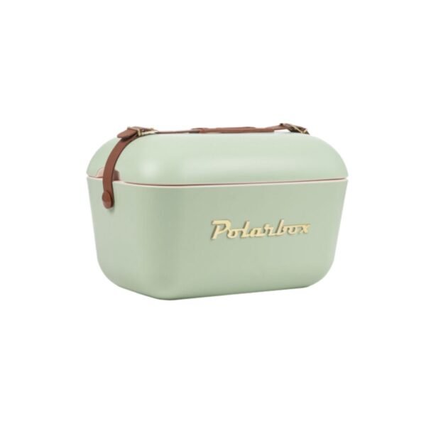 Conservadora Hielera Polarbox Vintage 12 Litros Con Asada - Gold Oliva