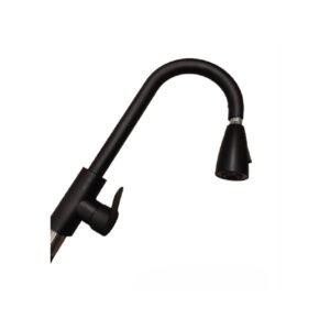 grifo-de-cocina-gourmet-extensible-de-una-sola-manija-negro-mate.jpg Grifo de cocina gourmet extensible de una sola manija - Negro Mate