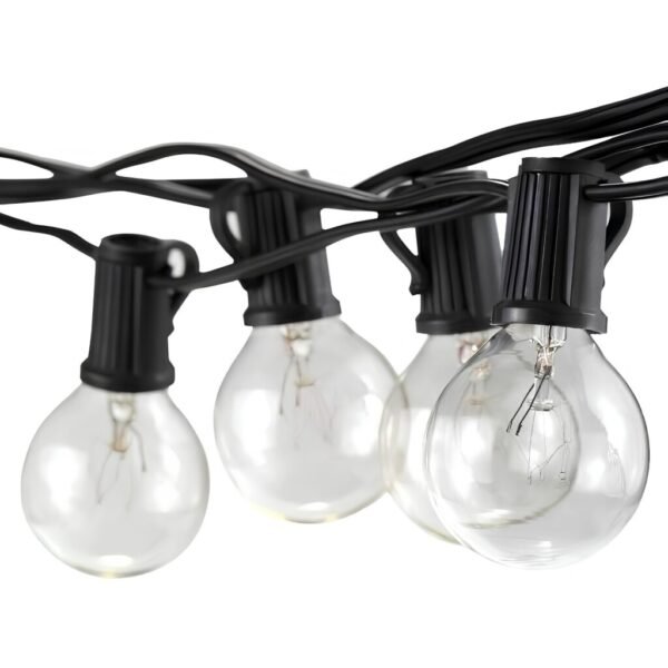 Guirnalda Guía de luces cálidas Vintage para exterior e interior