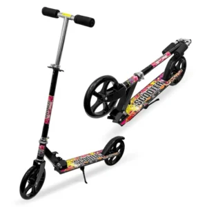 monopatin-scooter-plegable-rueda-grande-200-mm-rosa Monopatin Scooter Plegable Rueda Grande 200 Mm