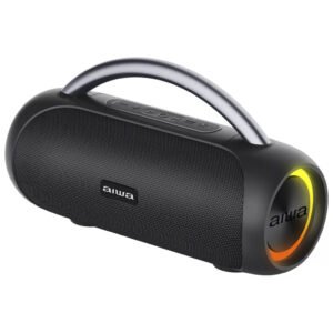 Parlante Bluetooth Aiwa AW-S10BT con Luces LED 20W RMS - Black