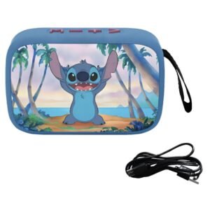 Parlante Con Bluetooth Inalámbrico Lexibook Portátil Stitch