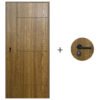 puerta-desarmada-interior-en-mdf-con-marco-y-cerradura-lumax-marron-claro-diseno-ankara-herraje-negro.jpg Puerta Desarmada Interior en MDF con Marco y Cerradura Lumax - Marrón Claro Diseño Ankara Herraje Negro