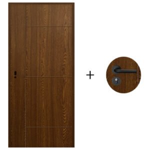 puerta-desarmada-interior-en-mdf-con-marco-y-cerradura-lumax-marron-oscuro-diseno-ankara-herraje-negro.jpg Puerta Desarmada Interior en MDF con Marco y Cerradura Lumax - Marrón Oscuro Diseño Ankara Herraje Negro