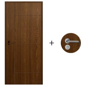 puerta-desarmada-interior-en-mdf-con-marco-y-cerradura-lumax-marron-oscuro-diseno-ankara-herraje-plateado.jpg Puerta Desarmada Interior en MDF con Marco y Cerradura Lumax - Marrón Oscuro Diseño Ankara Herraje Plateado
