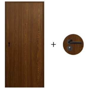 puerta-desarmada-interior-en-mdf-con-marco-y-cerradura-lumax-marron-oscuro-lisa-herraje-negro-1.jpg Puerta Desarmada Interior en MDF con Marco y Cerradura Lumax - Marrón Oscuro Lisa Herraje Negro